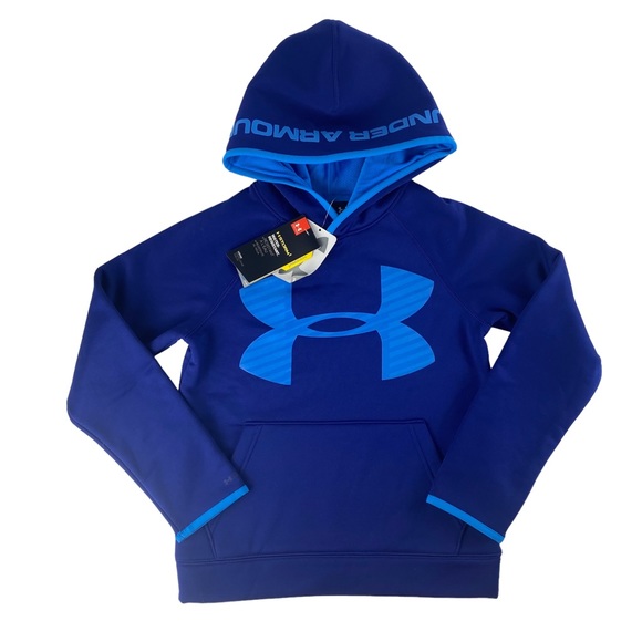 NWT Under Armour Youth Storm Logo Hoodie - Size S - Picture 1 of 11